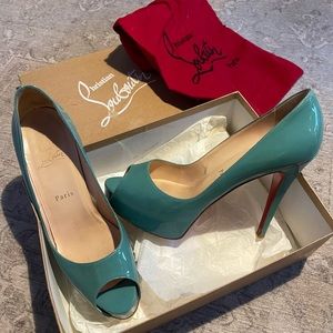Louboutin Prive Peep Toe Heels
